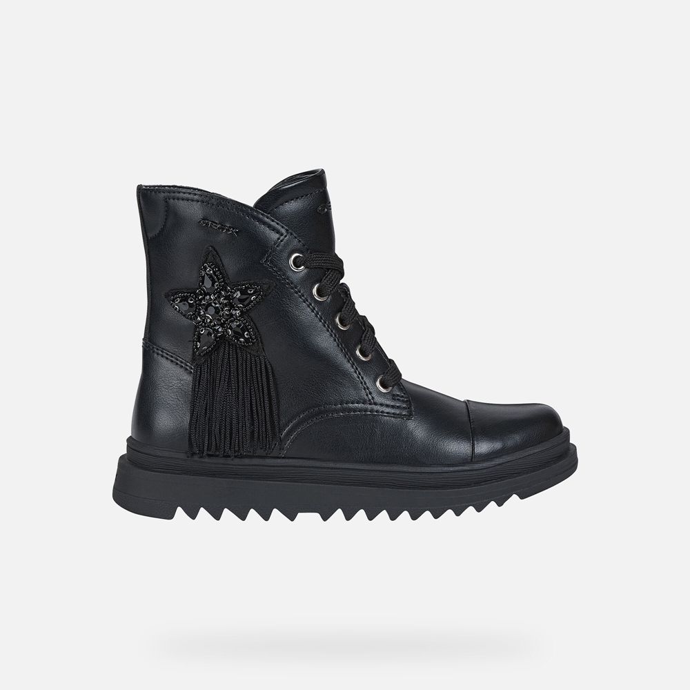 Botas Geox Menina Pretas - Gillyjaw - GVYMS9461